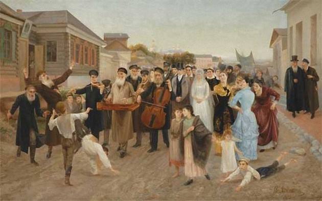 Isaac Ashkenazi - Un mariage juif 1893